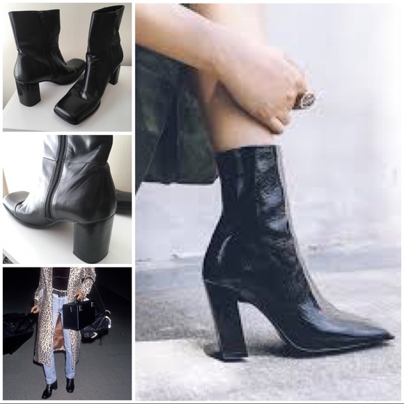 90s square toe boots